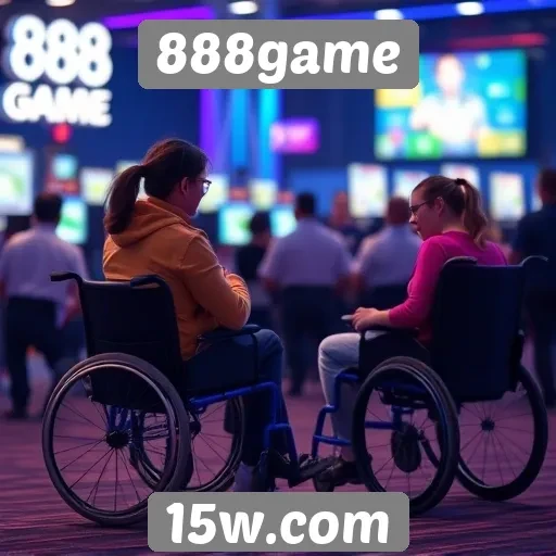 Acessibilidade no 888game para jogadores com deficiência